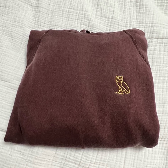 OVO Burgendy Hoodie - Picture 1 of 9